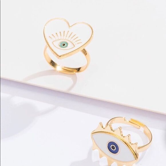 Rings Zinc Alloy adjustable sizing Cutest ever - Picture 4 of 11